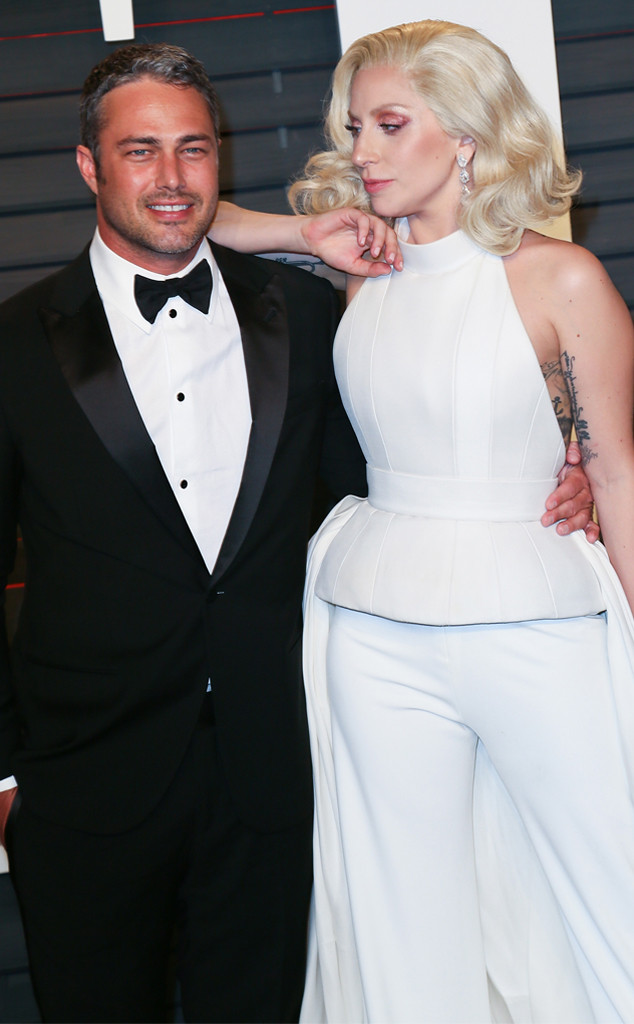 Taylor Kinney, Lady Gaga, Oscar Night at Vanity Fair 2016